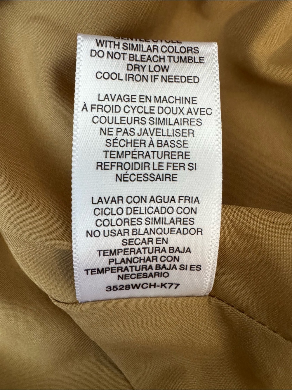 WAYF Khaki Pleated Mini Skirt (Size XL) - Picture 7 of 7